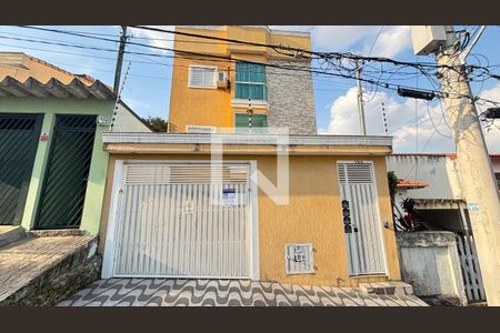 Fachada de apartamento à venda com 3 quartos, 80m² em Vila Metalúrgica, Santo André