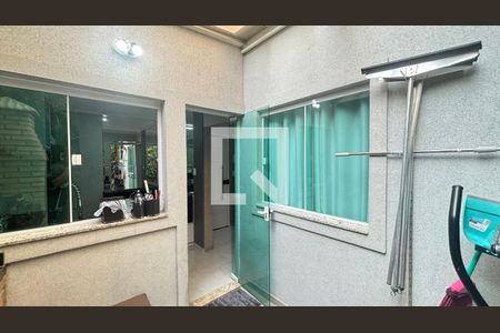 Área de Serviço de apartamento à venda com 3 quartos, 80m² em Vila Metalúrgica, Santo André