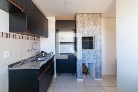 Cozinha e Área de Serviço de apartamento à venda com 3 quartos, 63m² em Aberta dos Morros, Porto Alegre