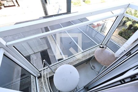 Sacada da Suíte de apartamento à venda com 2 quartos, 59m² em Vila Sao Pedro, Santo André