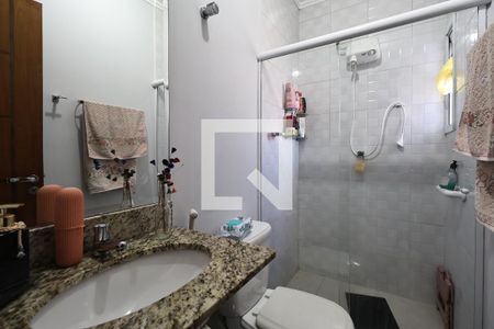 Banheiro da Suíte de apartamento à venda com 2 quartos, 59m² em Vila Sao Pedro, Santo André