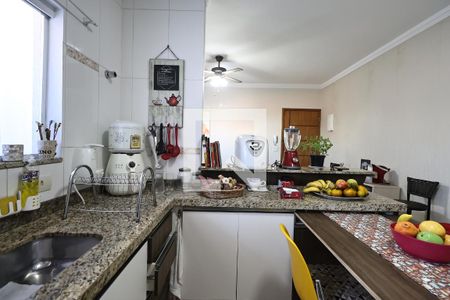 Cozinha de apartamento à venda com 2 quartos, 59m² em Vila Sao Pedro, Santo André
