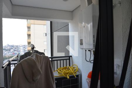 Área de Serviço de apartamento à venda com 2 quartos, 79m² em Campestre, Santo André