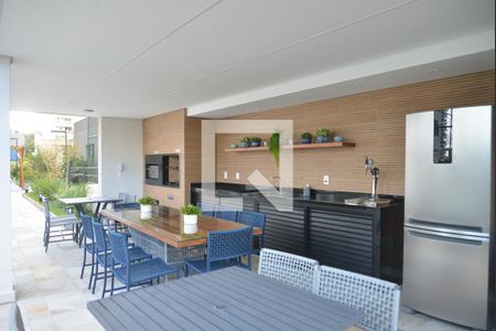 Área comum - Churrasqueira de apartamento à venda com 2 quartos, 79m² em Campestre, Santo André