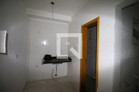 Sala/Cozinha de apartamento para alugar com 1 quarto, 37m² em Jardim das Camelias, São Paulo