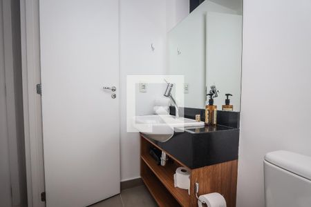 Banheiro de kitnet/studio à venda com 1 quarto, 39m² em Jardim Paulista, São Paulo