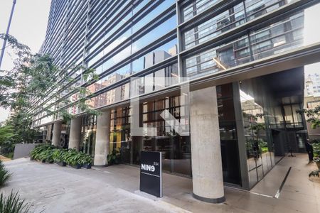 Fachada do Prédio de kitnet/studio à venda com 1 quarto, 39m² em Jardim Paulista, São Paulo