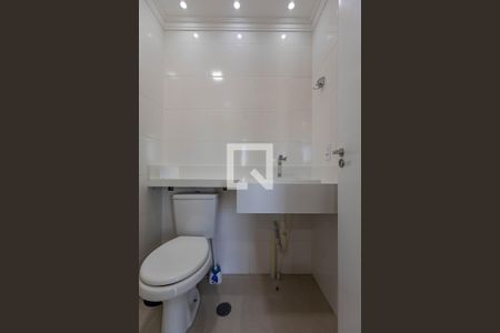 Banheiro Social de apartamento para alugar com 2 quartos, 40m² em Jardim Prudência, São Paulo