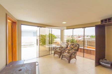 Área gourmet de casa à venda com 3 quartos, 327m² em Estância Velha, Canoas
