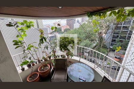 Varanda da Sala de apartamento para alugar com 3 quartos, 117m² em Pinheiros, São Paulo