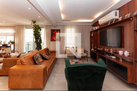 Sala de apartamento à venda com 3 quartos, 134m² em Perdizes, São Paulo