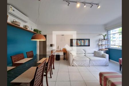 Sala de apartamento à venda com 3 quartos, 128m² em Laranjeiras, Rio de Janeiro