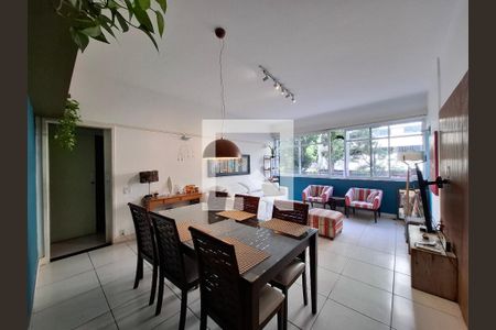 Sala de apartamento à venda com 3 quartos, 128m² em Laranjeiras, Rio de Janeiro