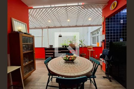 Cozinha de apartamento à venda com 3 quartos, 128m² em Laranjeiras, Rio de Janeiro