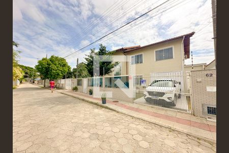 Área comum - Vista da Rua de apartamento para alugar com 1 quarto, 40m² em Ingleses Norte, Florianópolis