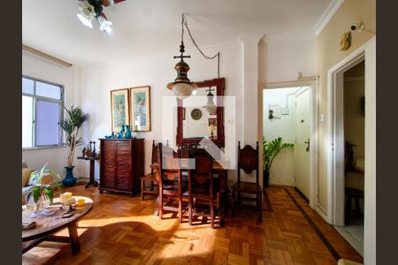 Sala de apartamento à venda com 3 quartos, 120m² em Tijuca, Rio de Janeiro
