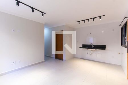 Sala/Cozinha de apartamento para alugar com 1 quarto, 45m² em Vila Regente Feijó, São Paulo