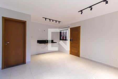 Sala/Cozinha de apartamento para alugar com 1 quarto, 45m² em Vila Regente Feijó, São Paulo