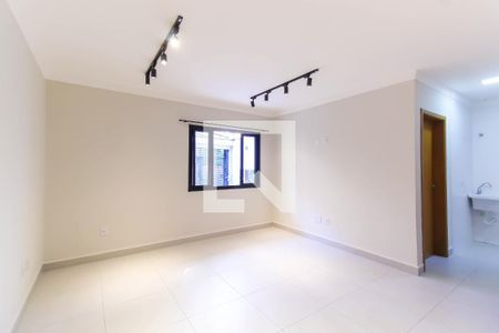 Sala/Cozinha de apartamento para alugar com 1 quarto, 45m² em Vila Regente Feijó, São Paulo
