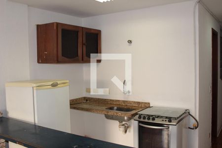 Cozinha de kitnet/studio à venda com 1 quarto, 43m² em República, São Paulo