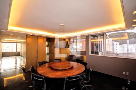 Sala 2 de apartamento à venda com 4 quartos, 166m² em Sion, Belo Horizonte