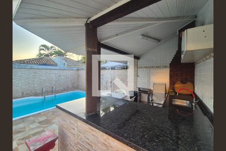 Varanda gourmet de casa de condomínio à venda com 4 quartos, 250m² em Recreio dos Bandeirantes, Rio de Janeiro