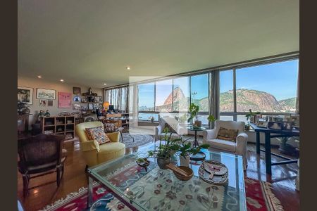 Sala de apartamento à venda com 4 quartos, 268m² em Flamengo, Rio de Janeiro