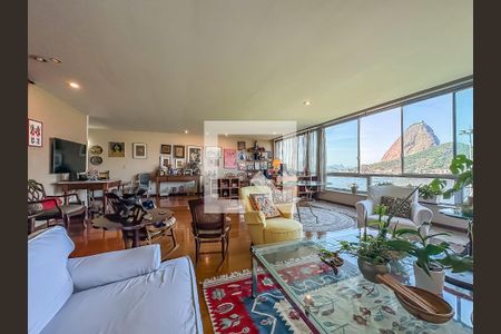 Sala de apartamento à venda com 4 quartos, 268m² em Flamengo, Rio de Janeiro