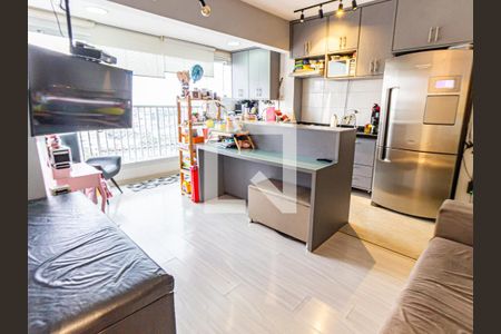 Sala de apartamento à venda com 1 quarto, 38m² em Belenzinho, São Paulo