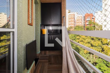 Varanda da Sala de apartamento à venda com 2 quartos, 46m² em Jardim Ampliacao, São Paulo
