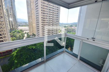 Varanda  de apartamento para alugar com 2 quartos, 67m² em Barra da Tijuca, Rio de Janeiro