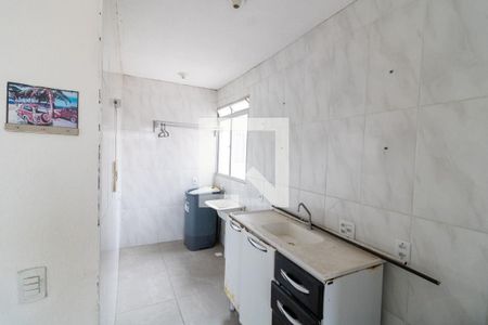 Cozinha e Área de Serviço de apartamento à venda com 2 quartos, 40m² em Hípica, Porto Alegre