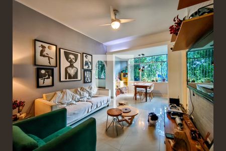 Sala de apartamento à venda com 3 quartos, 108m² em Grajaú, Rio de Janeiro