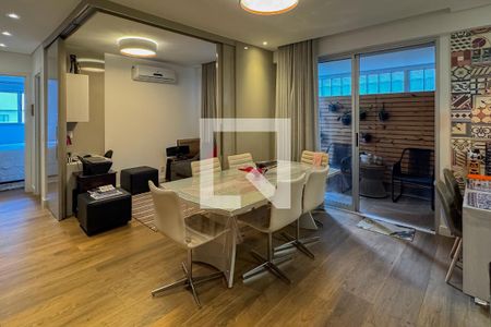 Sala de apartamento à venda com 1 quarto, 73m² em Lourdes, Belo Horizonte
