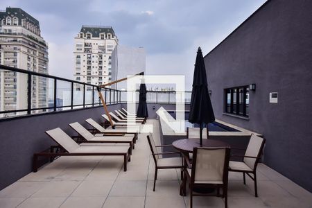 Área comum de kitnet/studio à venda com 1 quarto, 26m² em Cidade Jardim, São Paulo