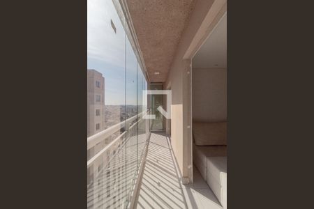 Varanda de apartamento à venda com 1 quarto, 37m² em Vila Penteado, São Paulo