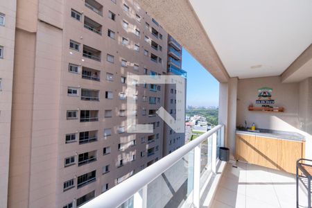 Varanda - Sala de apartamento à venda com 3 quartos, 75m² em Bethaville I, Barueri