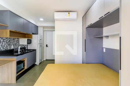 Sala/Quarto de kitnet/studio para alugar com 1 quarto, 25m² em Brooklin, São Paulo
