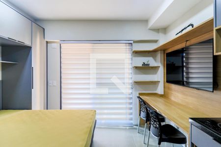 Sala/Quarto de kitnet/studio para alugar com 1 quarto, 25m² em Brooklin, São Paulo