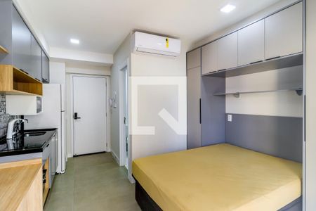 Sala/Quarto de kitnet/studio para alugar com 1 quarto, 25m² em Brooklin, São Paulo