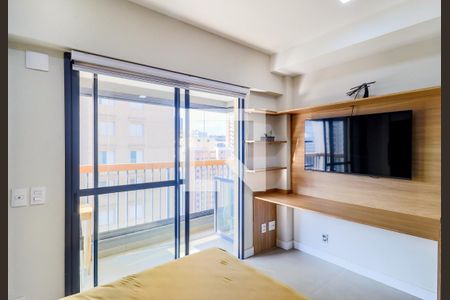 Sala/Quarto de kitnet/studio para alugar com 1 quarto, 25m² em Brooklin, São Paulo