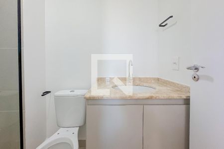 Banheiro da Suíte de apartamento à venda com 1 quarto, 31m² em Vila São José, São Paulo