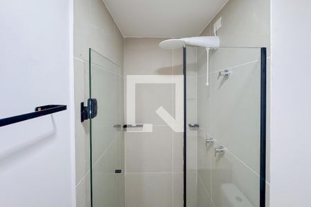 Banheiro da Suíte de apartamento à venda com 1 quarto, 31m² em Vila São José, São Paulo