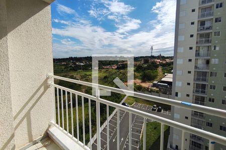 Varanda da Sala de apartamento para alugar com 2 quartos, 44m² em Vila Palacios, Campinas