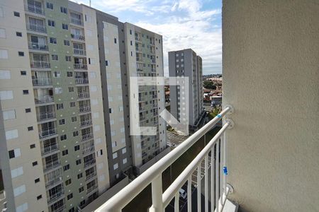 Varanda da Sala de apartamento para alugar com 2 quartos, 44m² em Vila Palacios, Campinas