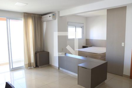 Sala/Cozinha de apartamento para alugar com 1 quarto, 50m² em Setor Oeste, Goiânia
