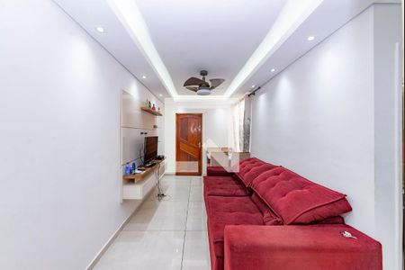 Sala de apartamento à venda com 2 quartos, 50m² em Cândida Ferreira, Contagem