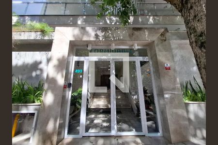 Fachada de apartamento à venda com 3 quartos, 107m² em Laranjeiras, Rio de Janeiro