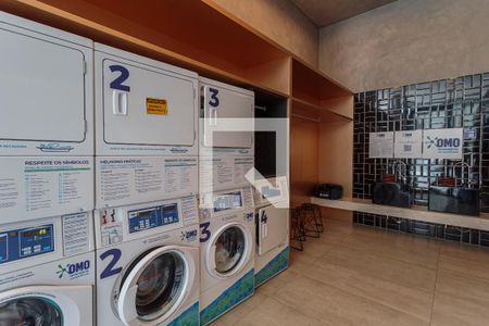 Área comum de kitnet/studio para alugar com 1 quarto, 42m² em Vila Olímpia, São Paulo