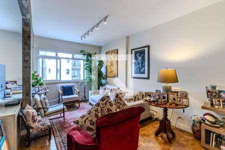 Sala de apartamento à venda com 1 quarto, 117m² em Santa Cecilia, São Paulo